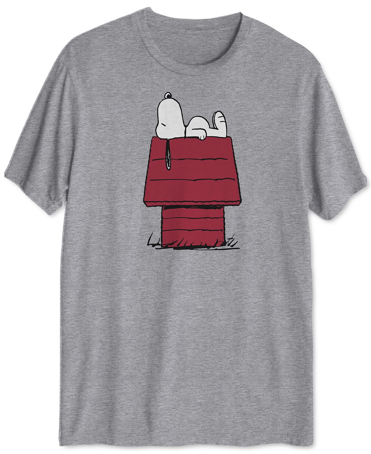 Мужская футболка с рисунком snoopy doghouse Hybrid, серый мужская футболка с рисунком микки hybrid серый