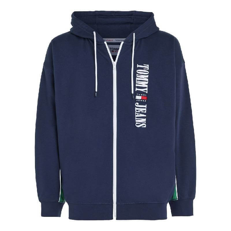 

Толстовка Tommy Hilfiger Retro Logo Oversized, темно-синий