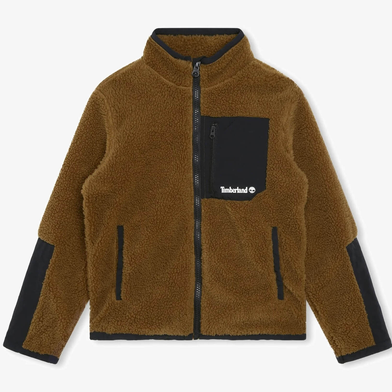 

Кардиган Timberland Teddy Fleece, темно-коричневый