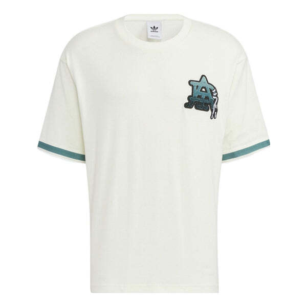 

Футболка Adidas Alphabet Printing, белый