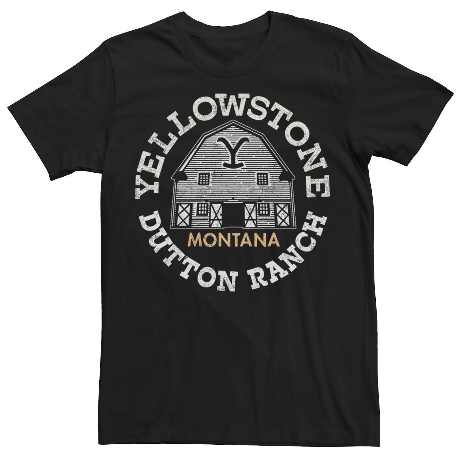 Мужская футболка Yellowstone Dutton Barn Licensed Character