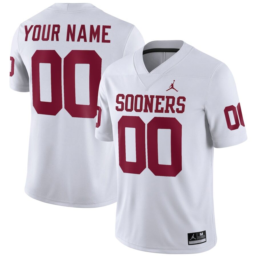 

Джерси Jordan Brand Oklahoma Sooners, белый
