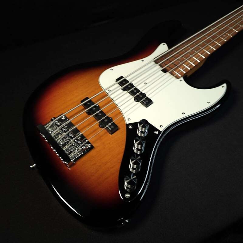 

Басс гитара Sadowsky MetroExpress 21 Fret Vintage JJ Bass 5 String Tobacco Sunburst Transparent High Polish