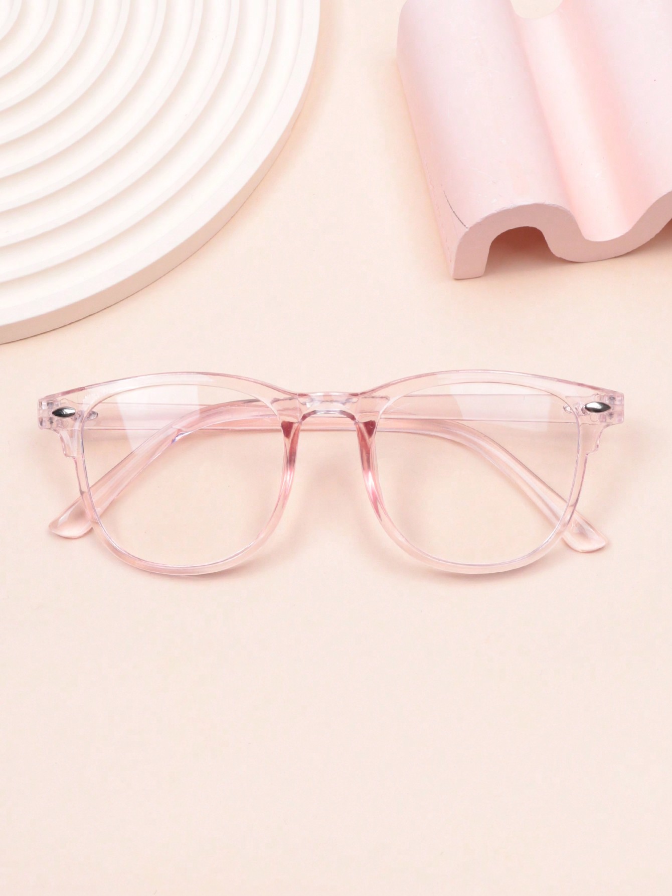 1 пара женских очков в Корейском стиле с защитой от синего света модные простые классические деловые очки для чтения в полуоправе светильник защитой от синего света ульсветильник очки для защиты глаз