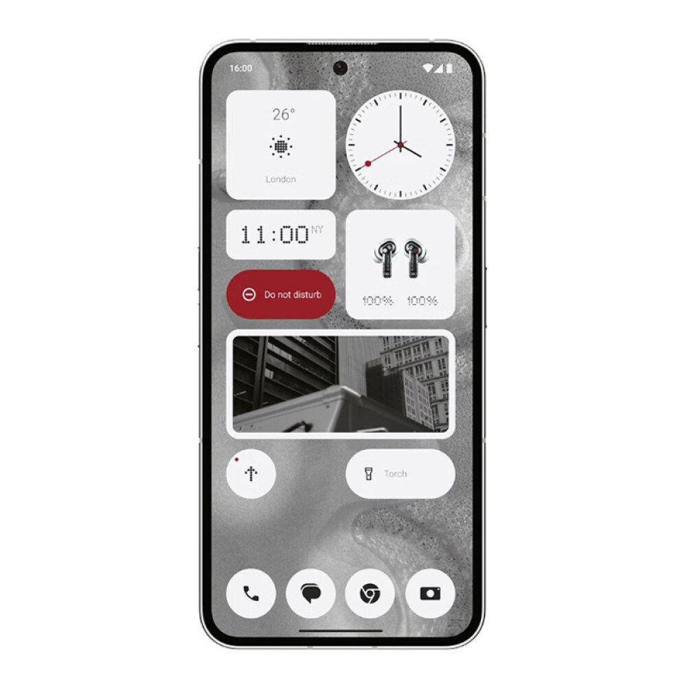 Смартфон Nothing Phone 2, 12Гб/512Гб, белый гидрогелевая пленка с вырезом под камер задняя крышка и на дисплей для realme x9 pro