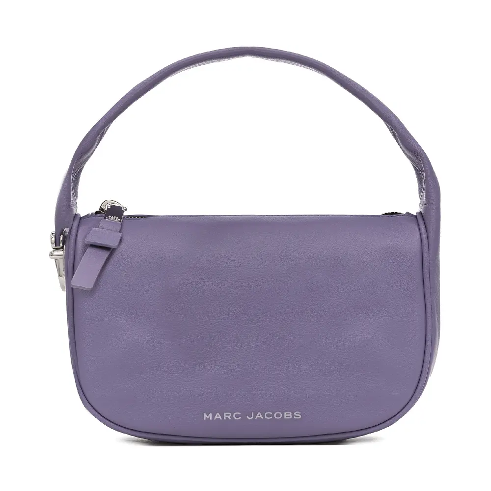 

Кожаная сумка Pushlock Marc Jacobs, фиолетовый