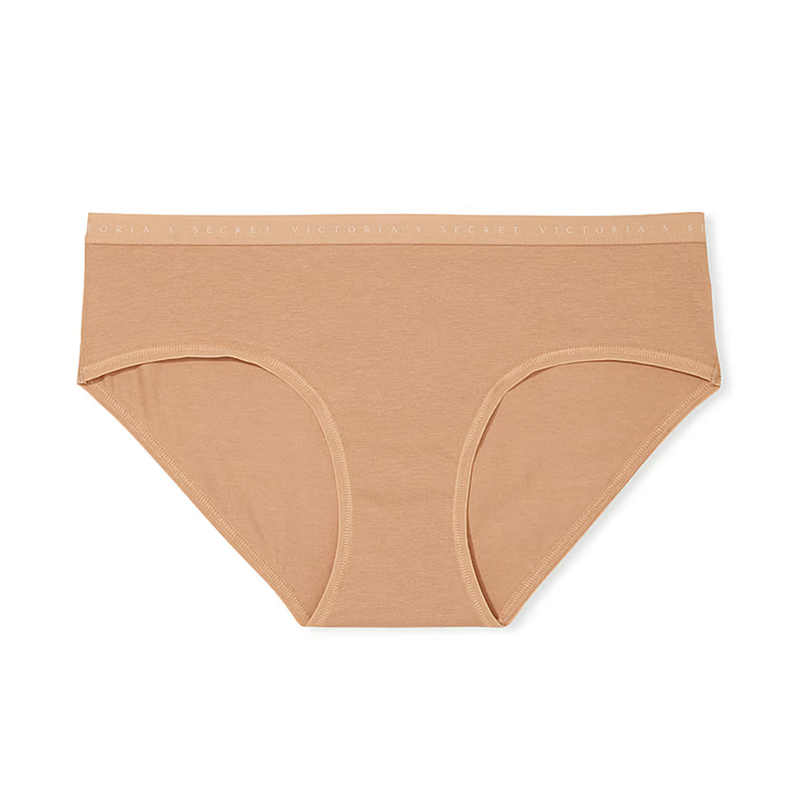 

Трусы Victoria's Secret Stretch Cotton Hiphugger Classic, бежевый