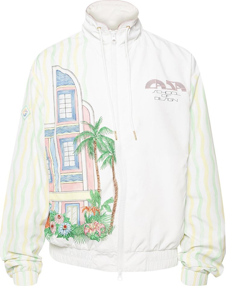 

Куртка Casablanca Shell Suit Track Jacket 'Arts Club', разноцветный
