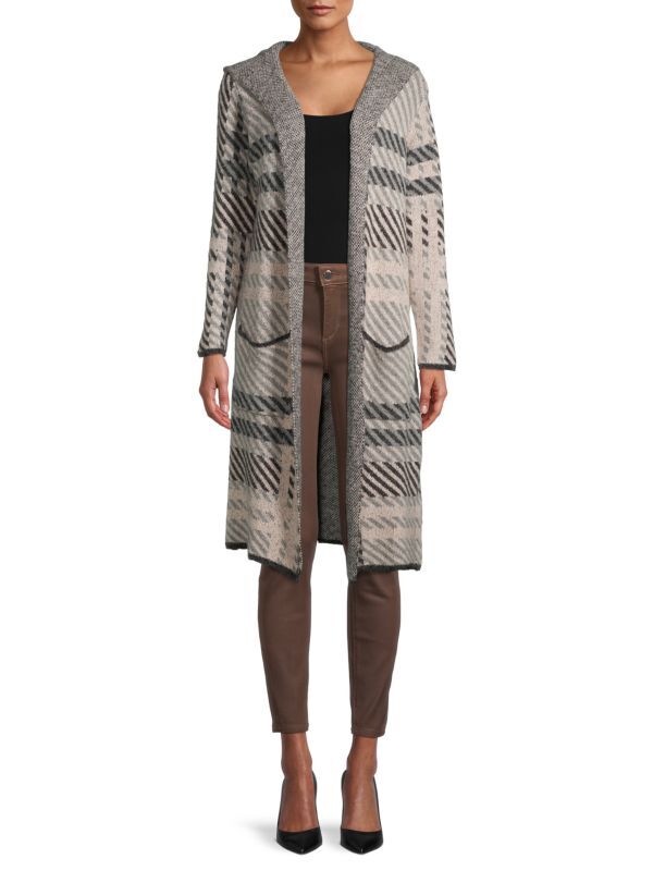 

Свитер winston в клетку с капюшоном Joseph A Tonal plaid