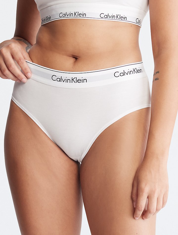 

Современный хлопок плюс хипстер Calvin Klein, белый