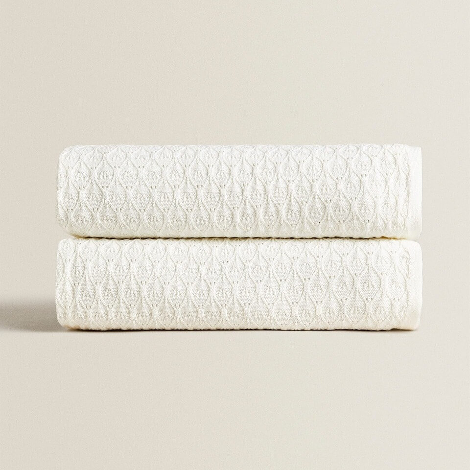 

Плед Zara Knit Baby, ваниль