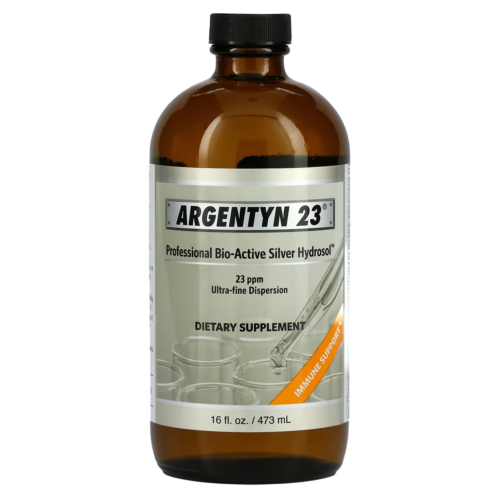 Sovereign Silver Argentyn 23 Professional Bio-Active Silver Hydrosol, 473 мл