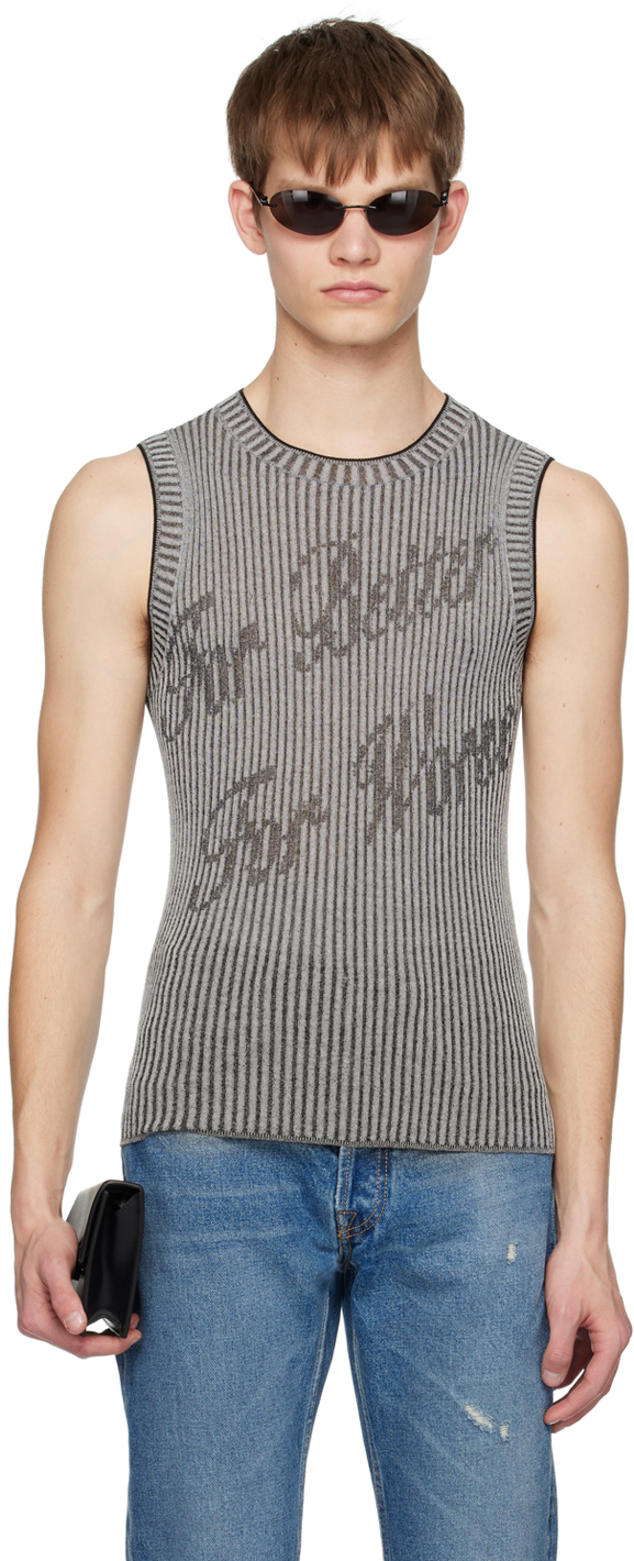 

Серая майка For Better For Worse Acne Studios