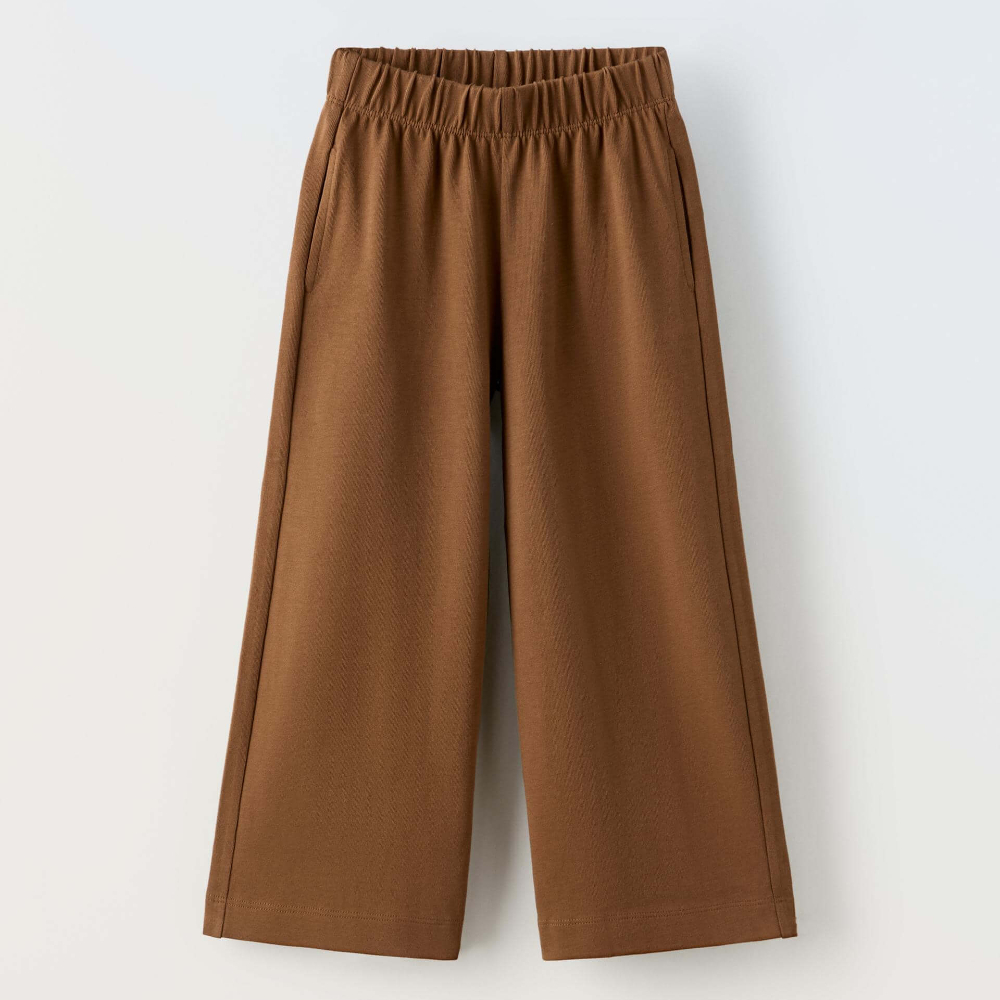 

Брюки Zara Plain, коричневый