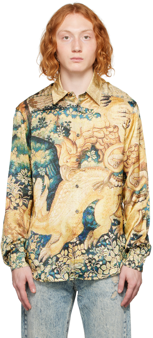 

Рубашка с многоцветным рисунком Just Cavalli