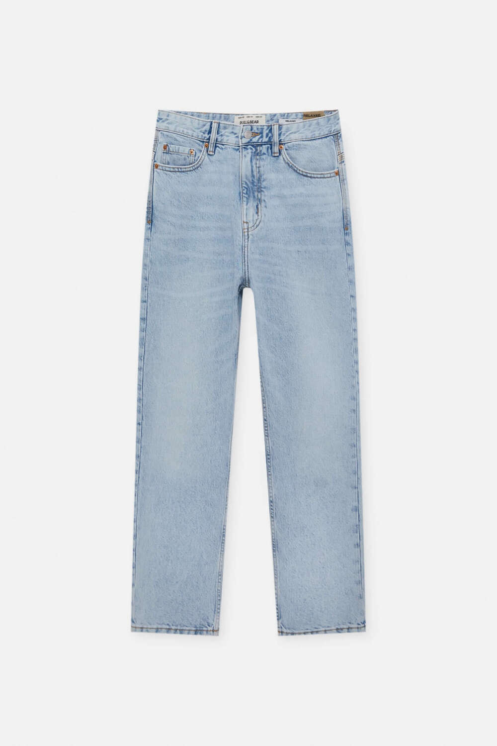 

Джинсы Pull & Bear Relaxed Fit, бледный индиго