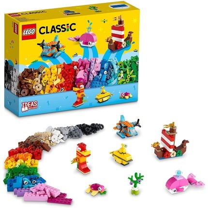 

Конструктор-блоки Lego 11018 Classic Creative Sea Fun