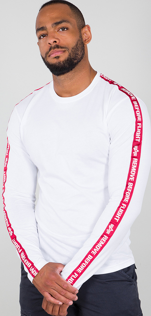 

Рубашка Alpha Industries RBF Tape с длинными рукавами, белая