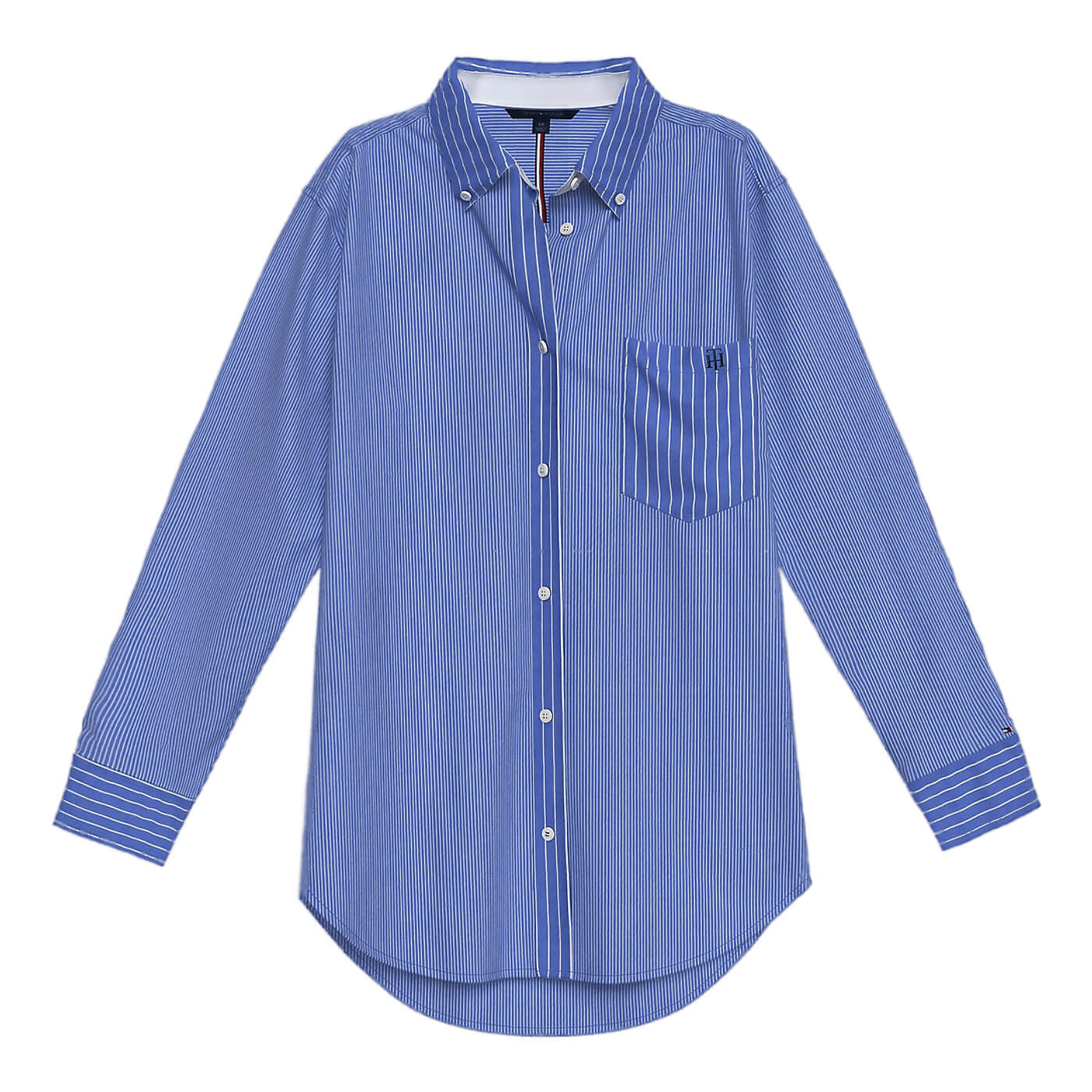 

Рубашка Tommy Hilfiger Oversized Stripe, синий