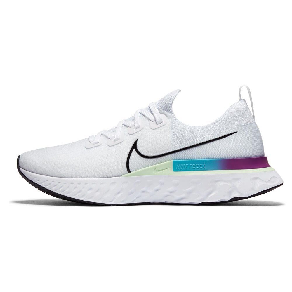 

Кроссовки Nike React Infinity Run, белый/черный/мультиколор