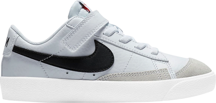 Кроссовки Nike Blazer Low '77 PS 'White Black', белый цена и фото