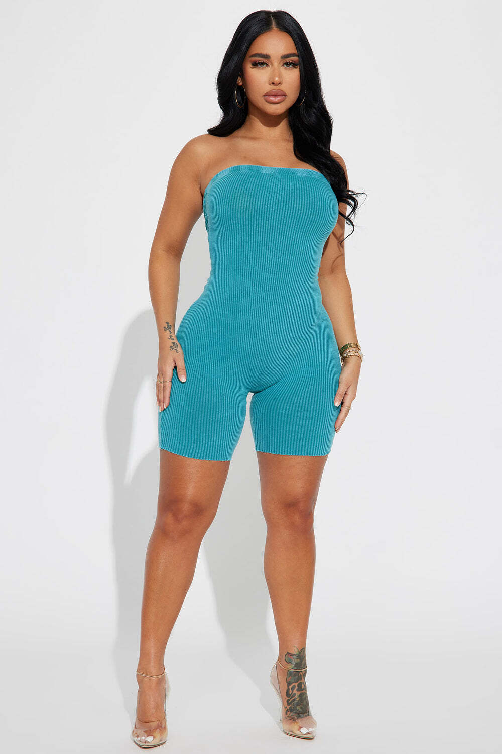 

Комбинезон Fashion Nova MXR4182FN, бирюзовый