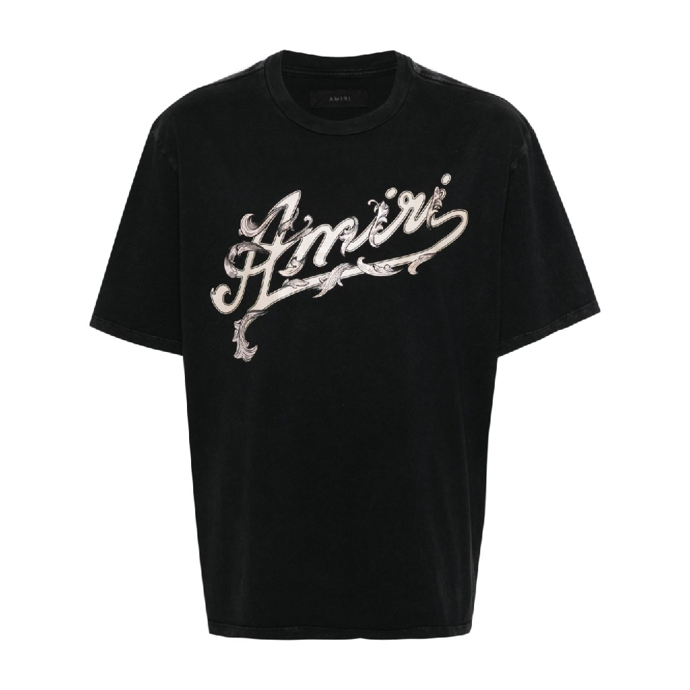 

Футболка Amiri Filigree Tee 'Black'', черный