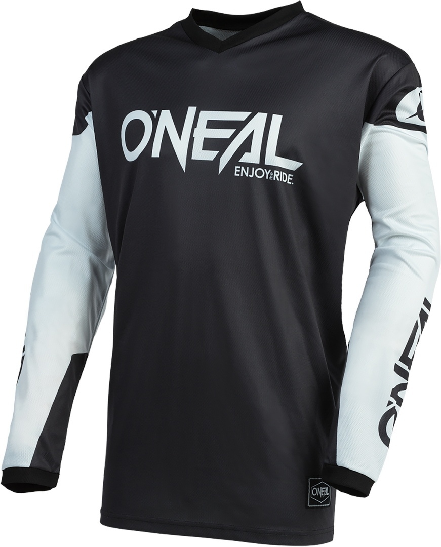

Джерси Oneal Element Threat мотокросс, черный/белый