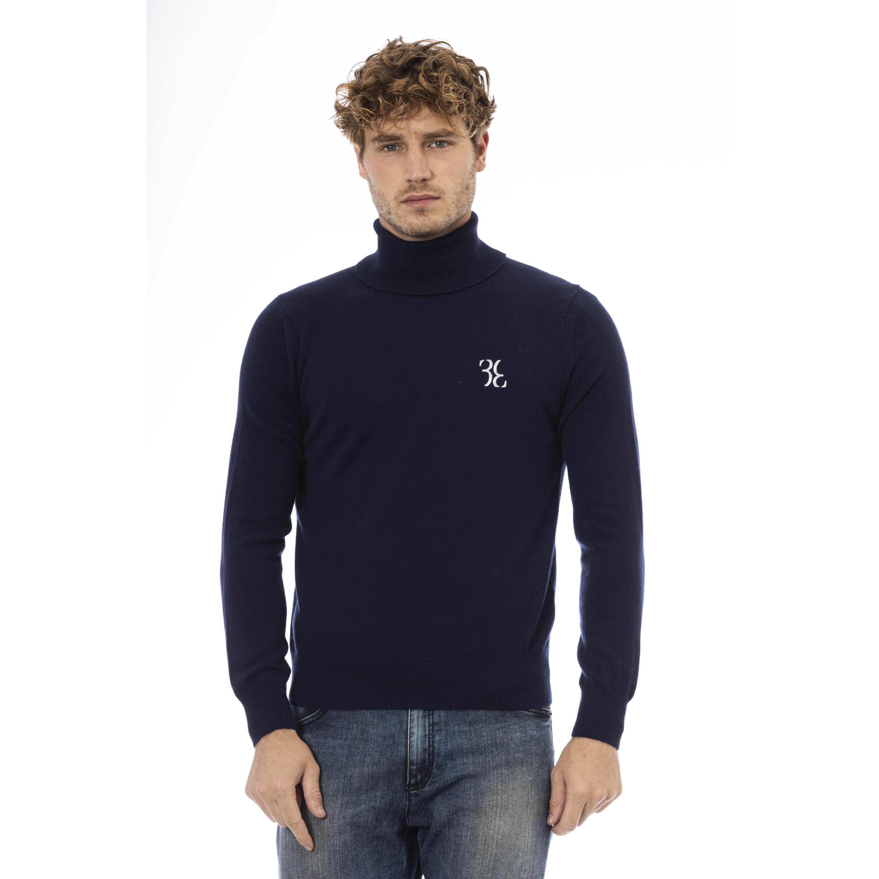 Водолазка Billionaire High Neck Sweater, темно-синий водолазка billionaire high neck sweater светло бежевый