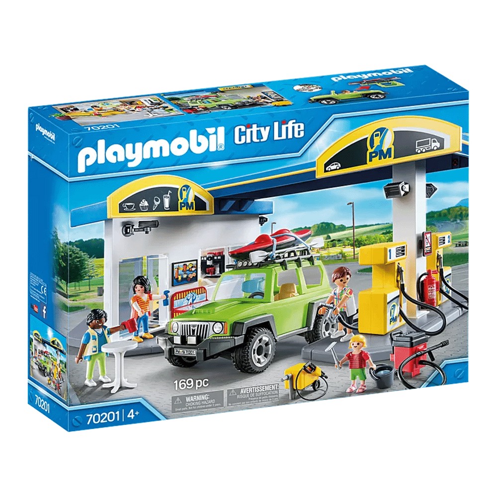 Конструктор Playmobil Заправочная станция 70201