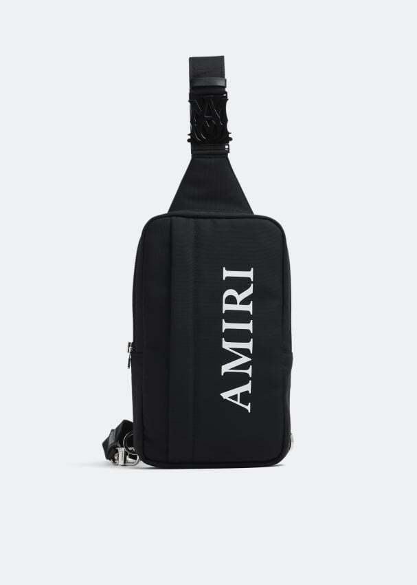 

Сумка AMIRI Nylon sling bag, черный