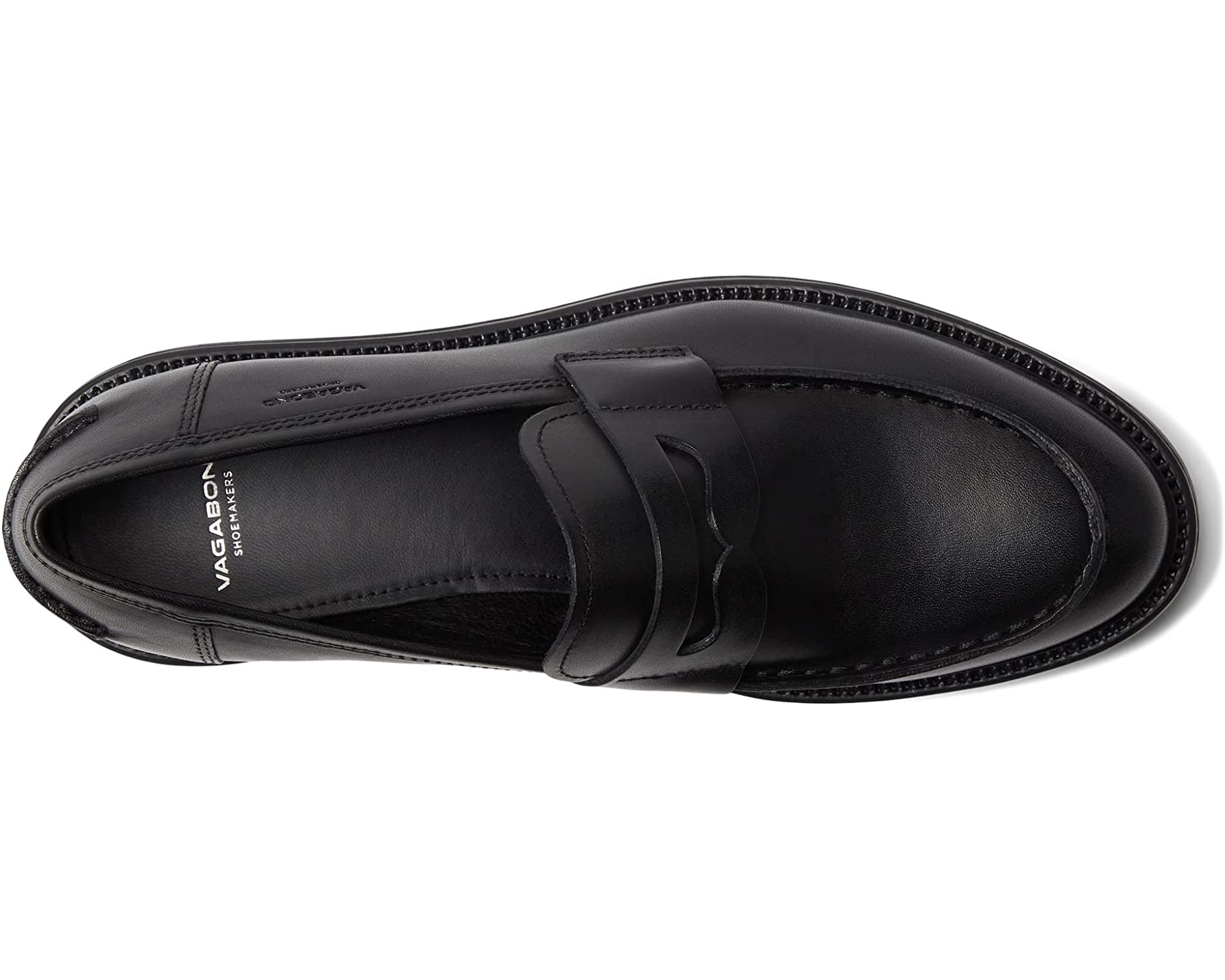 Лоферы Alex W Leather Penny Loafer Vagabond Shoemakers, черный vagabond размер 36 черный