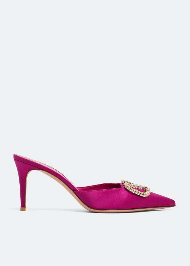 

Мюли VALENTINO GARAVANI VLogo Signature mules, розовый
