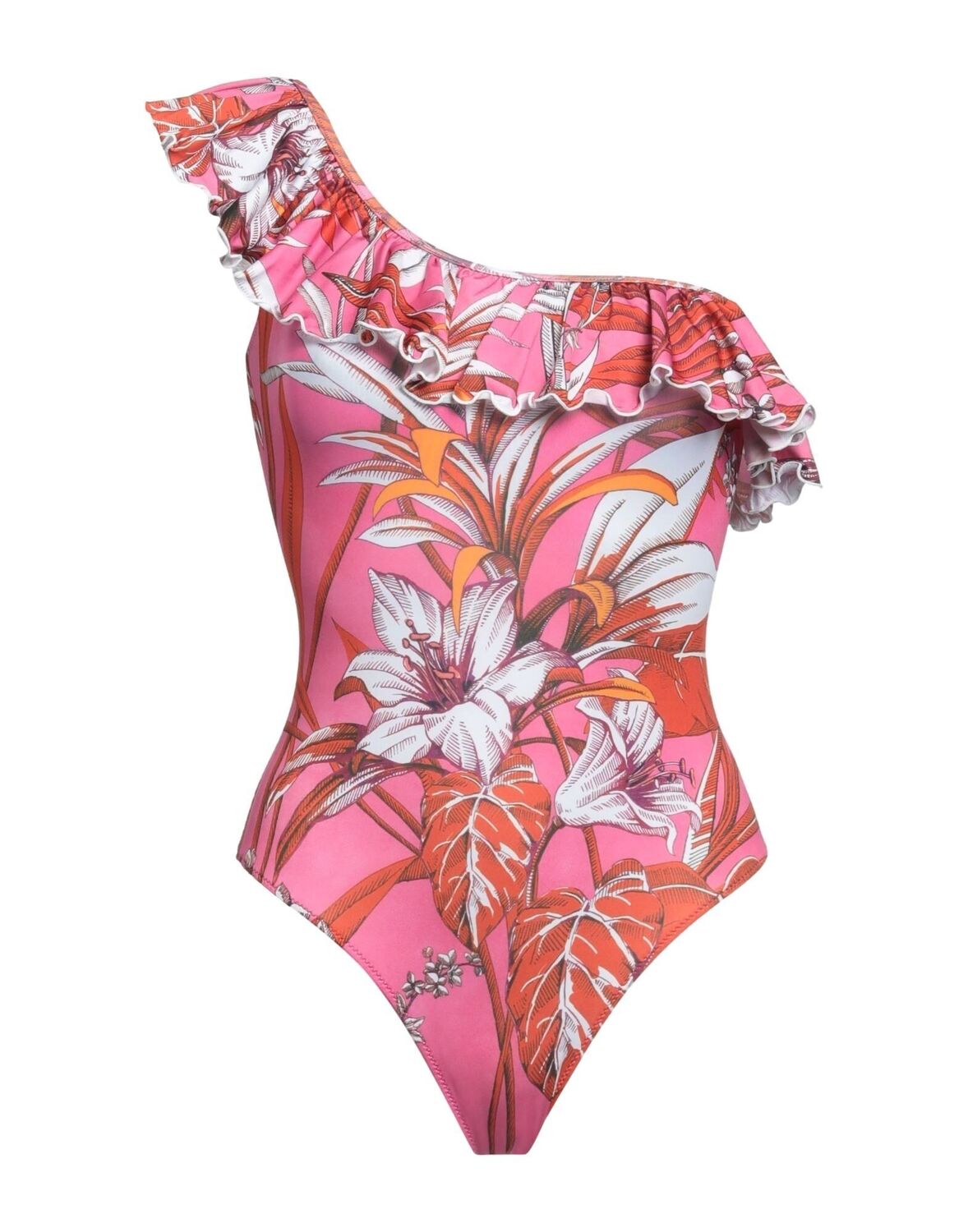

Цельный купальник Shirtaporter, фуксия