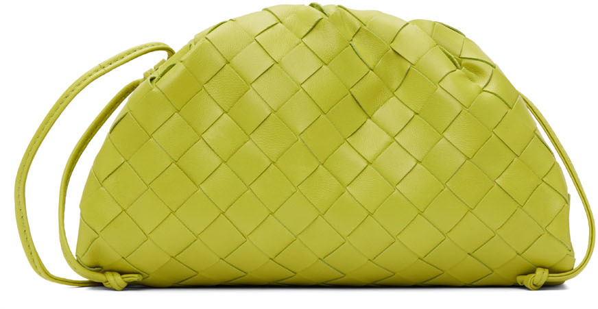 

Зеленый мини-клатч Intrecciato Bottega Veneta