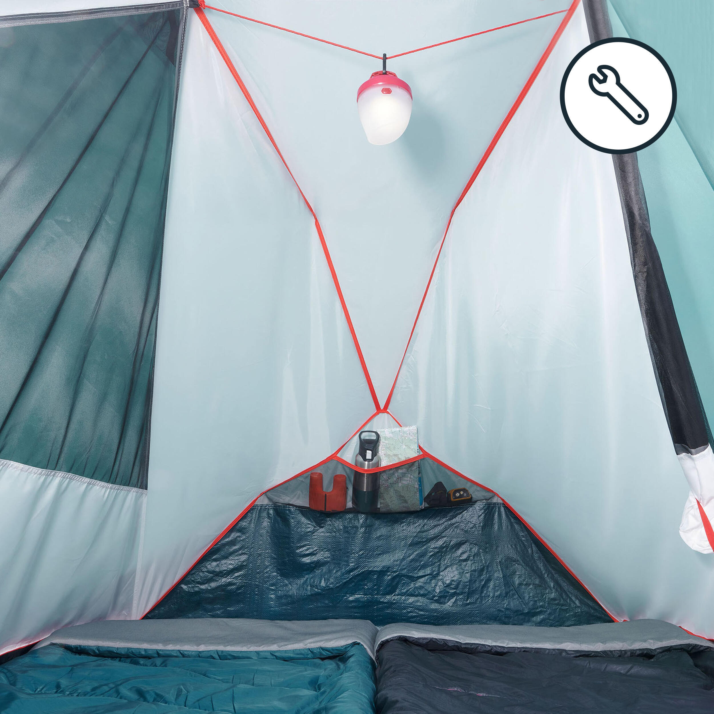 цена Спальная кабина Quechua 2 Seconds Easy запасная часть палатка, на 2 человека