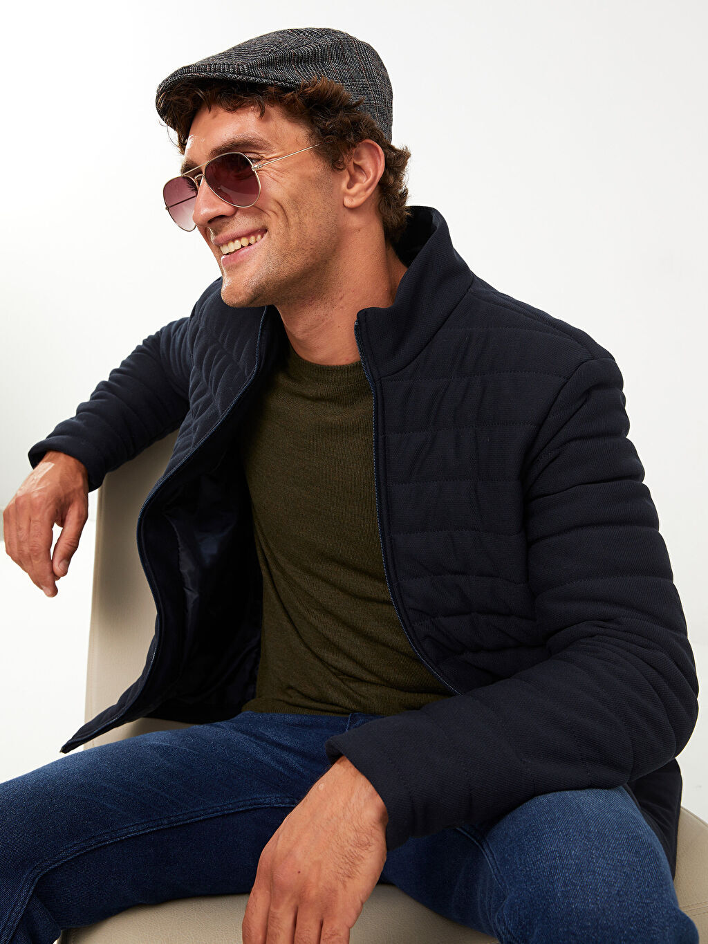 

Клетчатая мужская кепка LCW Accessories
