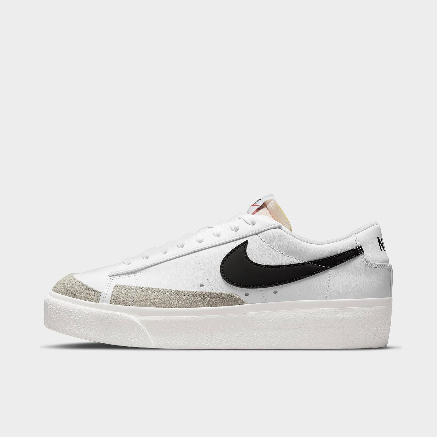 

Женская повседневная обувь Nike Blazer на низкой платформе, белый