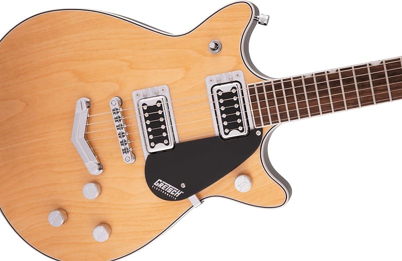 

Gretsch G5222 Electromatic Double Jet BT с V-Stoptail, накладка на гриф Laurel - Aged Natural G5222 Electromatic Double Jet BT with V-Stoptail, Laurel Fingerboard