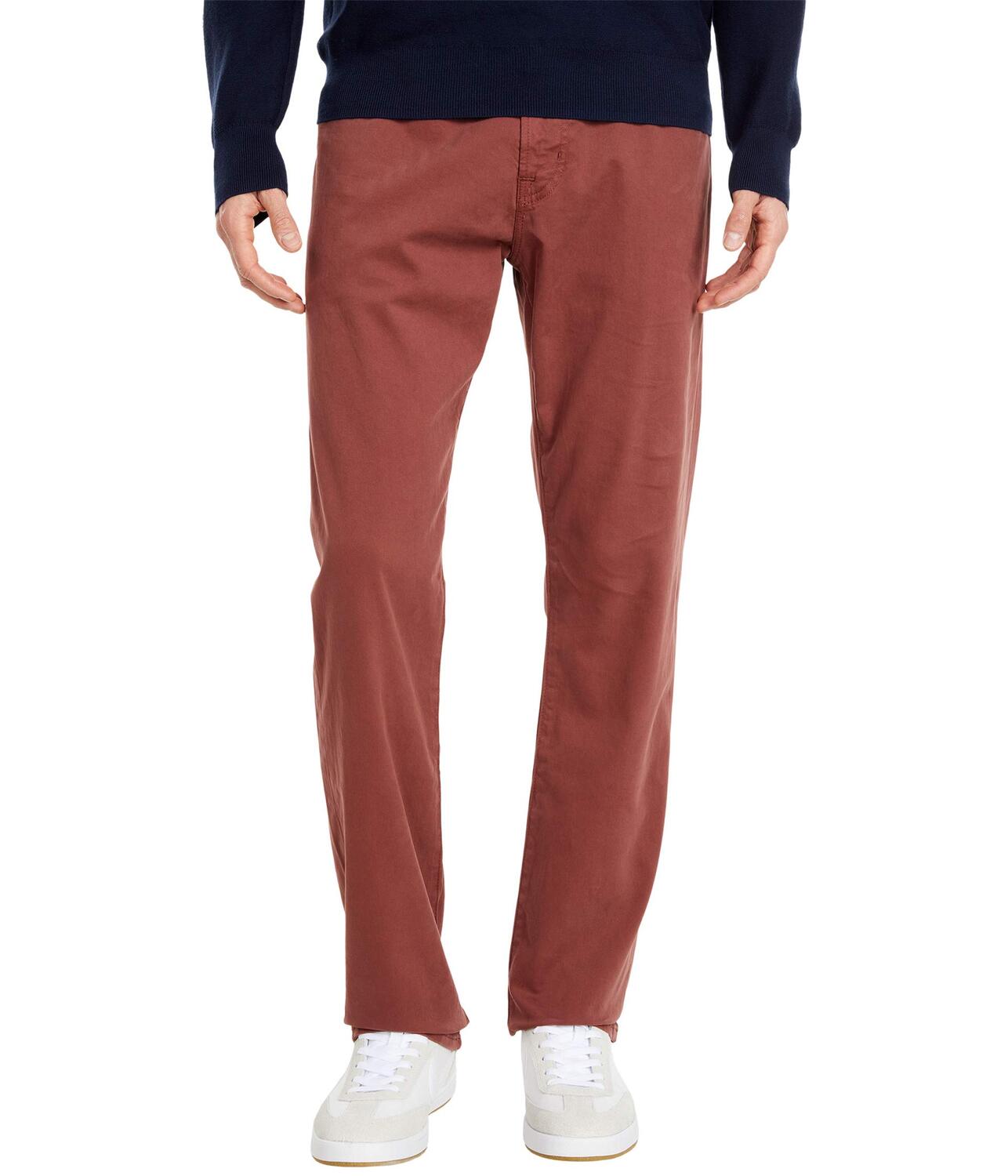 

Брюки прямого кроя AG Adriano Goldschmied, The Graduate Tailored Straight SUD Sueded Stretch Sateen