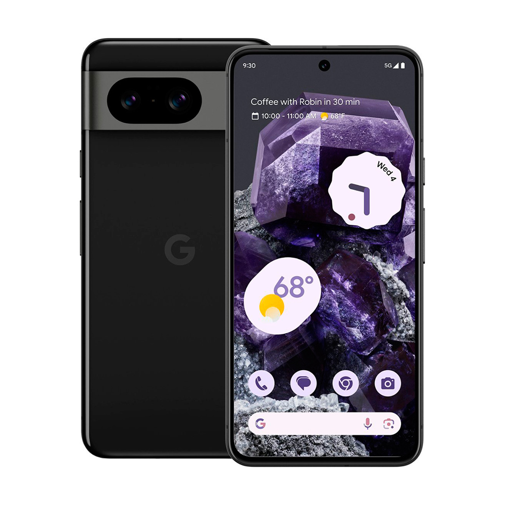 Смартфон Google Pixel 8, 8Гб/128Гб, Nano-SIM + E-Sim, черный смартфон motorola moto razr 40 8гб 128гб 1 nano sim белый