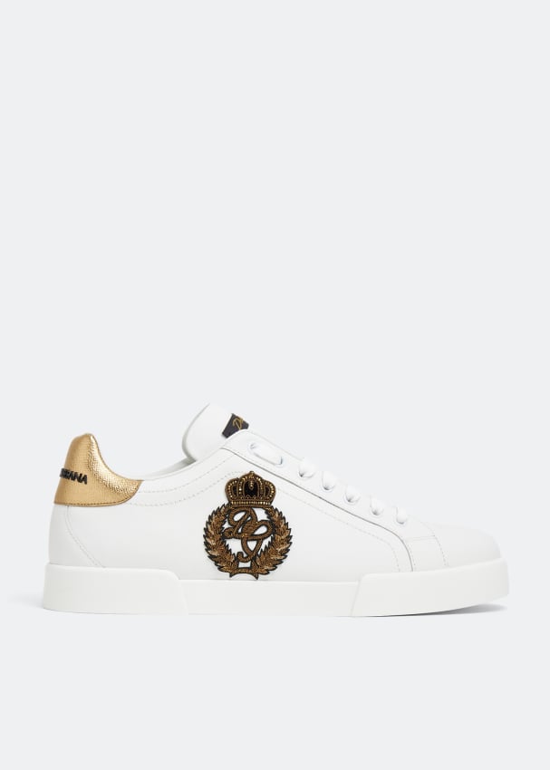 Кроссовки DOLCE&GABBANA Portofino sneakers, белый