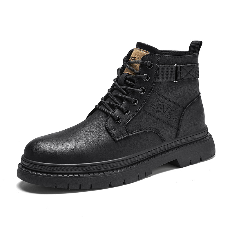 

Мужские ботинки Cahhrrn X Martin Boot Men Beige G.N.Shijia