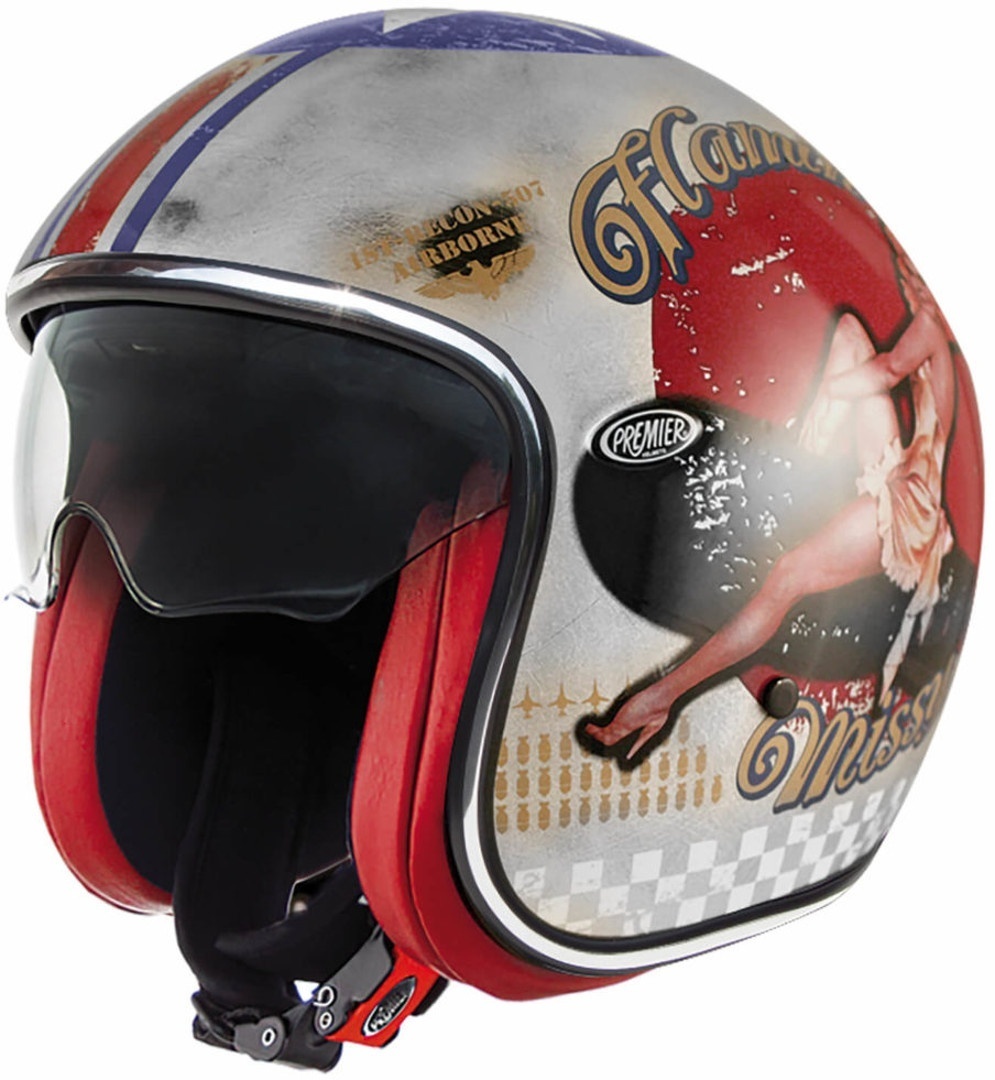 Premier Vintage Retro Jet Helmet