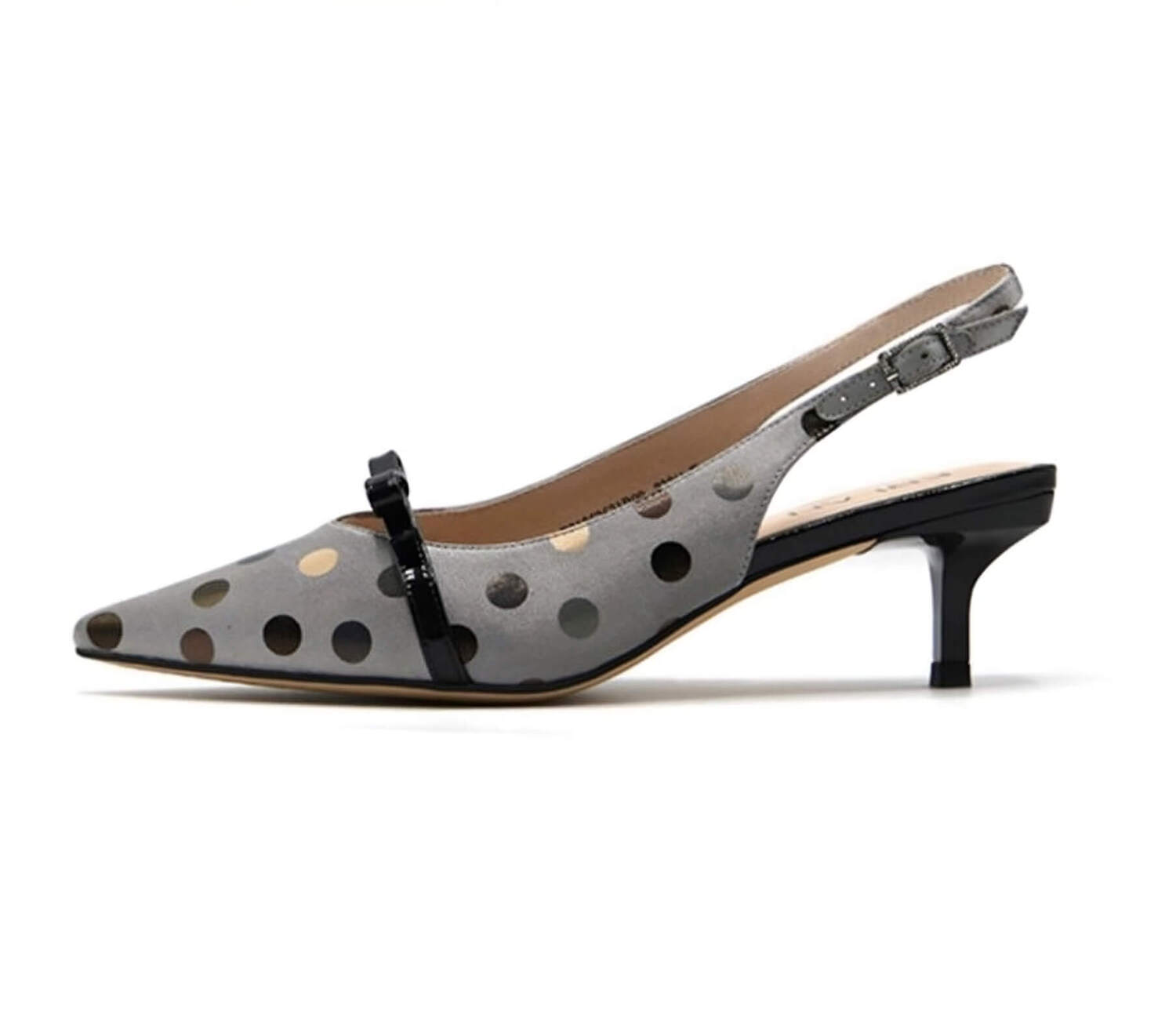 

Туфли Eblan Back-Toe Pointed High Heels (размер 37), серый