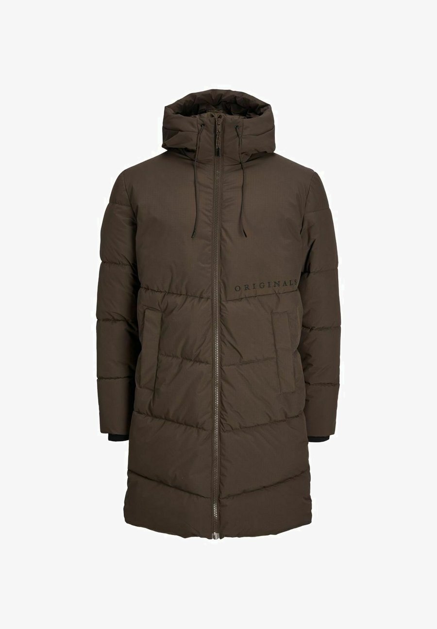 

Пальто зимнее Jack & Jones, коричневый