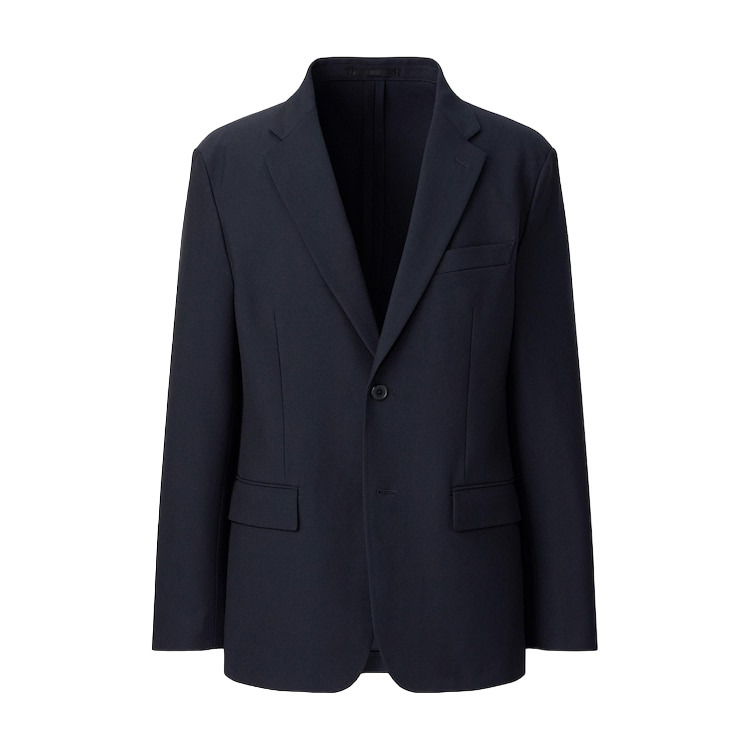 

Пиджак Uniqlo 2WAY, темно-синий