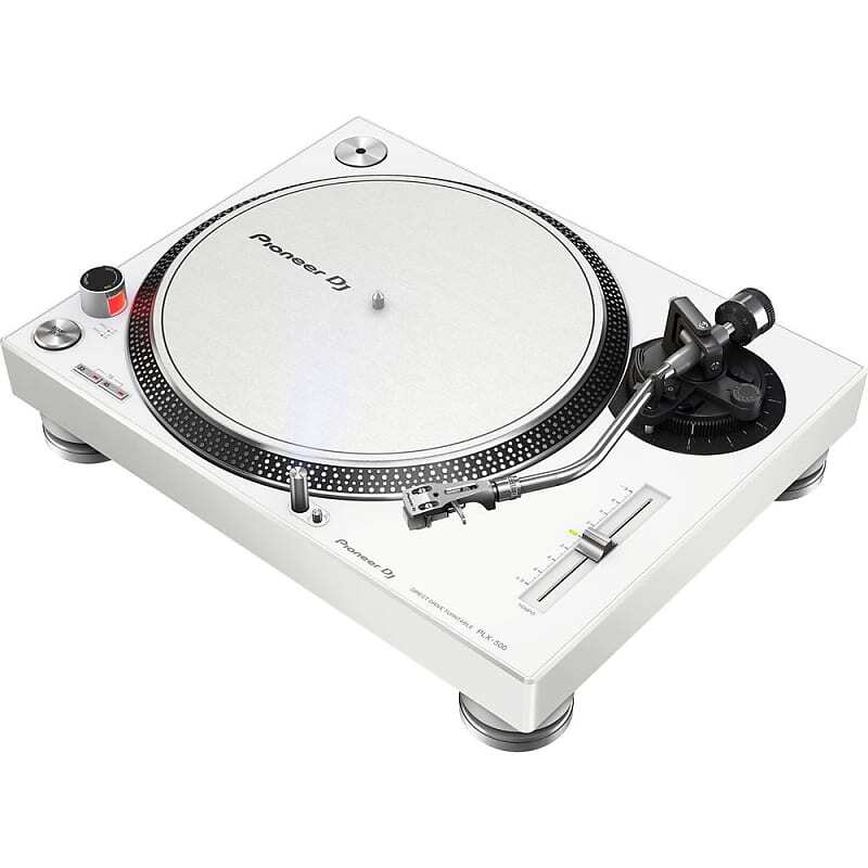 

Pioneer DJ PLX-500-W проигрыватель с высоким крутящим моментом и прямым приводом (белый)