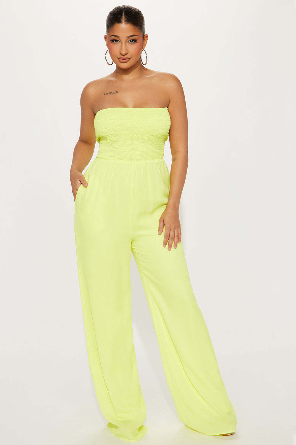 

Комбинезон Fashion Nova WP8478, лаймовый