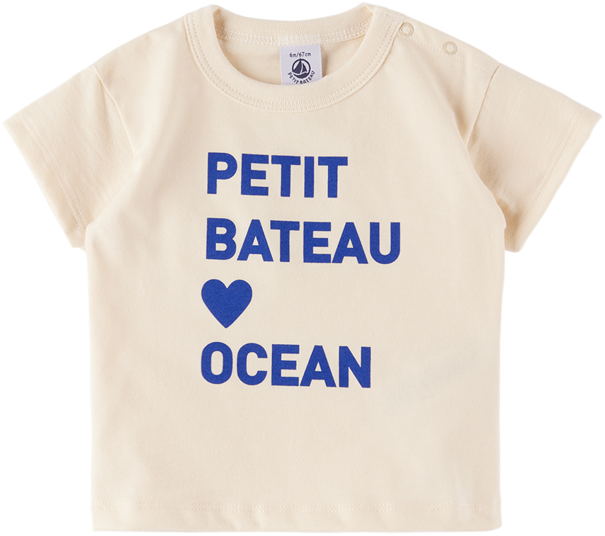

Детская футболка с принтом Off-White Petit Bateau